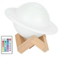 thumbnail image 2 of Qukaim Lampe de table avec télécommande RVB, veilleuse à chargement USB pour décoration de chambre à coucher, 2 of 14