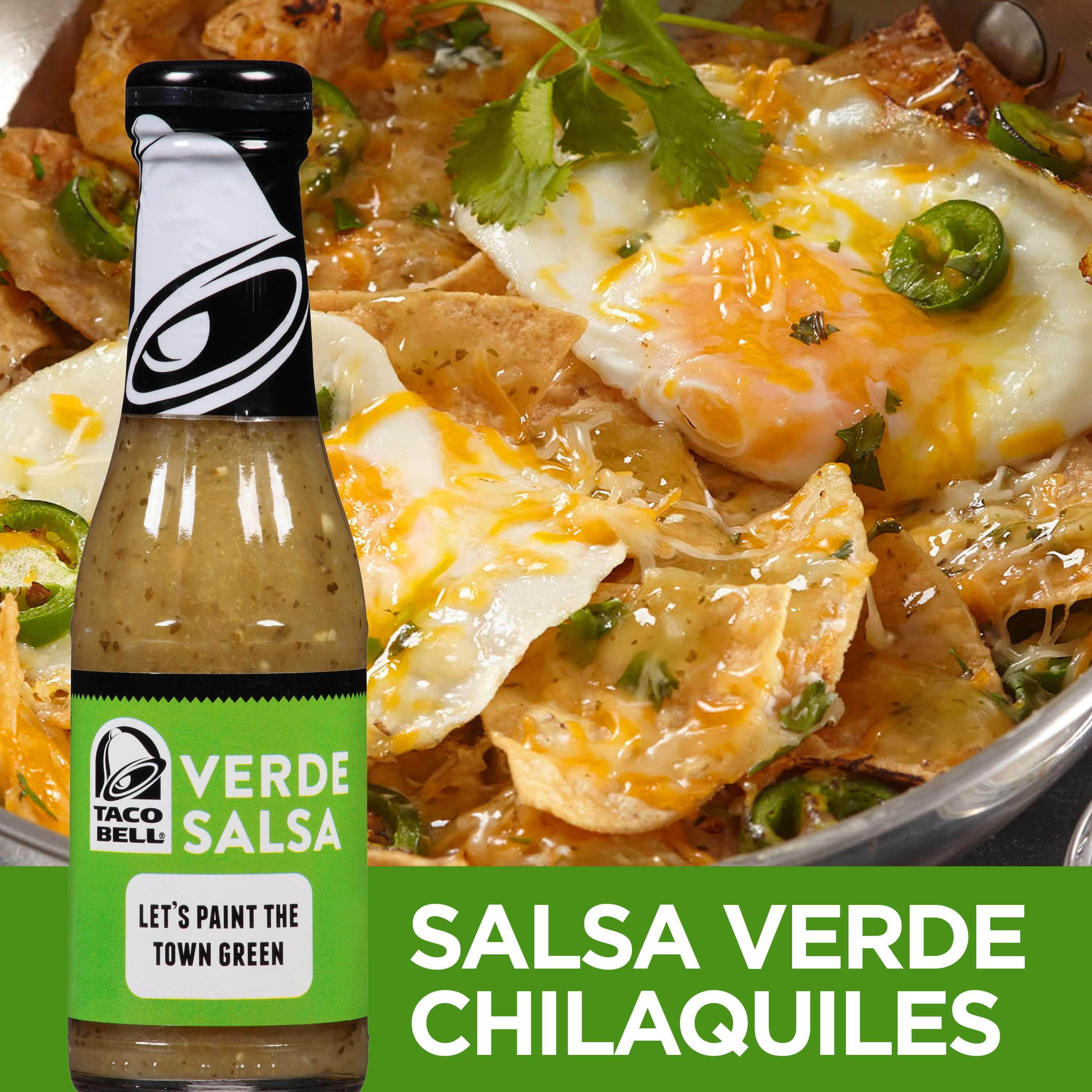 (12 pack) Taco Bell Verde Salsa, 7.5 oz Bottle