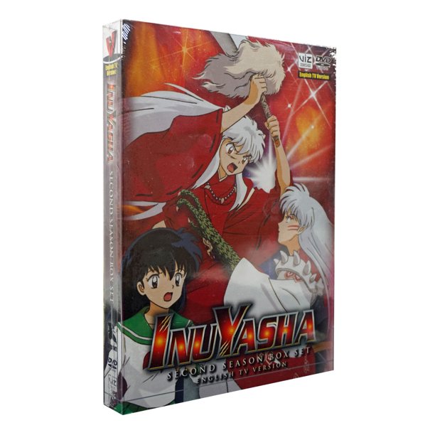 Inuyasha Second 2nd Season Dvd Box Set English Tv Version 3 Disc Set Walmart Com Walmart Com
