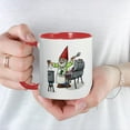 thumbnail image 3 of CafePress - BBQ Gnome Mug - 11 oz Ceramic Mug - Novelty Coffee Tea Cup, 3 of 3