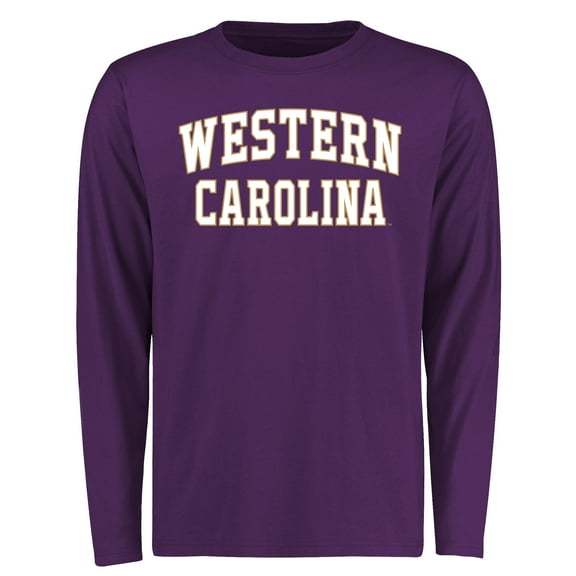 Men's Purple Western Carolina Catamounts Everyday Long Sleeve T-Shirt