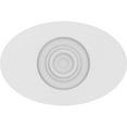 thumbnail image 2 of Ekena Millwork 5"W x 3 1/4"H x 1"P Standard Dalton Bullseye Rosette with Square Edge (2-Pack), 2 of 4