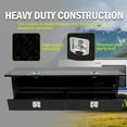 thumbnail image 3 of Contractor Top Side Boxes with Two Lower Drawers Aluminum Stripes Plated Truck Tool Box Pick Up Truck Bed Tool Box Truck Storage Box Waterproof Toolbox Storage Organizer, 3 of 6