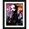 thumbnail image 2 of Stephen Chambers 12x14 Black Ornate Wood Framed With Double Matting Wall Art Titled - Snoop Rap, 2 of 6