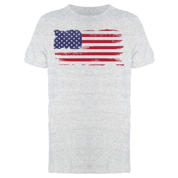 Grunge Style: American Flag Tee Men's -Image by Shutterstock