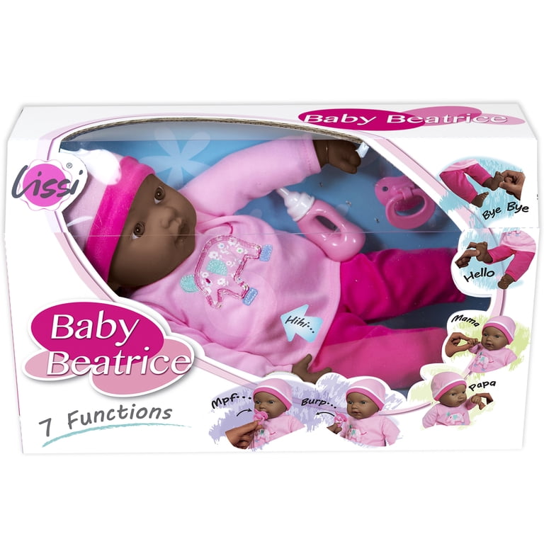 Lissi 16-Inch Interactive Baby Doll, Hot Pink Elephant photo 2