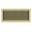 Polished Brass, variant on Polished Brass Plated Steel Contemporary Register for Floor/Wall Use - 2" x 12"