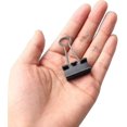 thumbnail image 3 of 60 clips para perros, clips para carpetas S de 25 mm, clips plegables de metal, 3 of 4