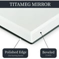 thumbnail image 3 of 16x20 Inch Frameless Wall Mirror with 1" Beveled Edge, Frameless Rectangle Mirror for Bathroom, Vanity, Living Room, 3 of 13