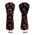 thumbnail image 5 of Uorisanigo Cherry Print Golf Club Covers for Women Men, 3 Packs Golf Club Driver, Fairway Wood and Hybrid Head Cover, Headcovers Set Keep Clubs Dry and Clean, Funny Accessories, 5 of 7