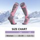 thumbnail image 2 of Calcetines de esquí Deportes al aire libre Calcetines de montañismo engrosados Calcetines para clima frío para snowboard, nieve, invierno, calcetines térmicos hasta la rodilla, caza para mujeres, 2 of 6