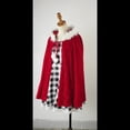 thumbnail image 4 of Disfraz de Cindy Lou Who para cosplay, capa con capucha roja, vestido a cuadros, peluca trenzada verde, disfraz de monstruo para cosplay, atuendo navideño para mujeres y niñas, 4 of 4