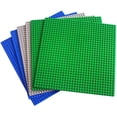 thumbnail image 1 of ZECATL Classic Building Base Plates 32x32 pegs or 10" x 10" Baseplate - Compatible with All Major Brands (6PC), 1 of 6
