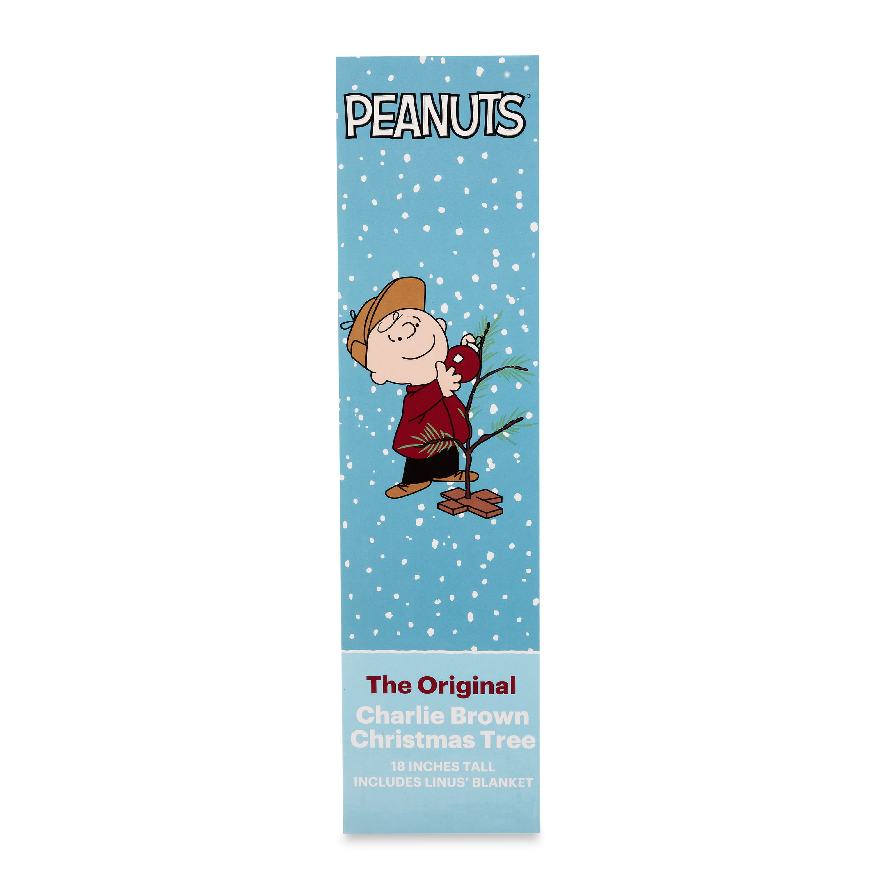 18-inch Peanuts Charlie Brown Christmas Tree with Linus' Blanket