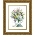 thumbnail image 1 of Vavilina, Elena 25x32 Gold Ornate Wood Framed with Double Matting Museum Art Print Titled - Pitcher full of Flowers II, 1 of 4