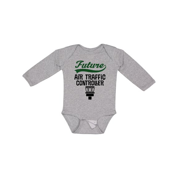 Inktastic Air Traffic Controller Childs Boys or Girls Long Sleeve Baby Bodysuit