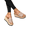 Beige, variant on Women's Open Toe Espadrilles Wedge Sandal Slip On Platform Sandals Dressy Comfortable Wedges Mules Shoes