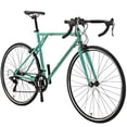 thumbnail image 3 of Eurobike XC560 54cm Frame Mens Road Bike 21 Speed 700C Wheels Racing Bikes City Bicycle Adults Green, 3 of 7