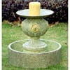 Home Trends Outdoor Candle Fountain, 2' Tall