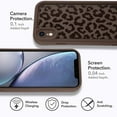 thumbnail image 5 of Compatible with iPhone XR Case, Cheetah Print Shockproof Soft TPU Protective Case for Women Girls, Slim Anti Scratch Leopard Case for iPhone XR 6.1 Inch, Brown, 5 of 15