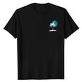 thumbnail image 3 of Styesk T-Shirts pour Homme Mode Décontractée Imprimé Col Rond Pull T-Shirt Manches Courtes Blouse, 3 of 5