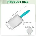 thumbnail image 3 of Uxcell 1-Pack Criba de Suelo para Jardinería, Criba Portátil de Acero Inoxidable con Malla de 1 mm y Mango de Plástico para Arena [Blanco, Azul], 3 of 6