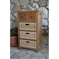 thumbnail image 3 of Anderson Teak Safari Patio End Table in Natural, 3 of 5