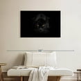 thumbnail image 2 of Elephant Stock Rare Black Panther Wall Art - Horizontal Canvas Wall Art - Living Room Wall Decor - Animal Canvas - Black And Yellow Decor - 36" x 24", 2 of 8