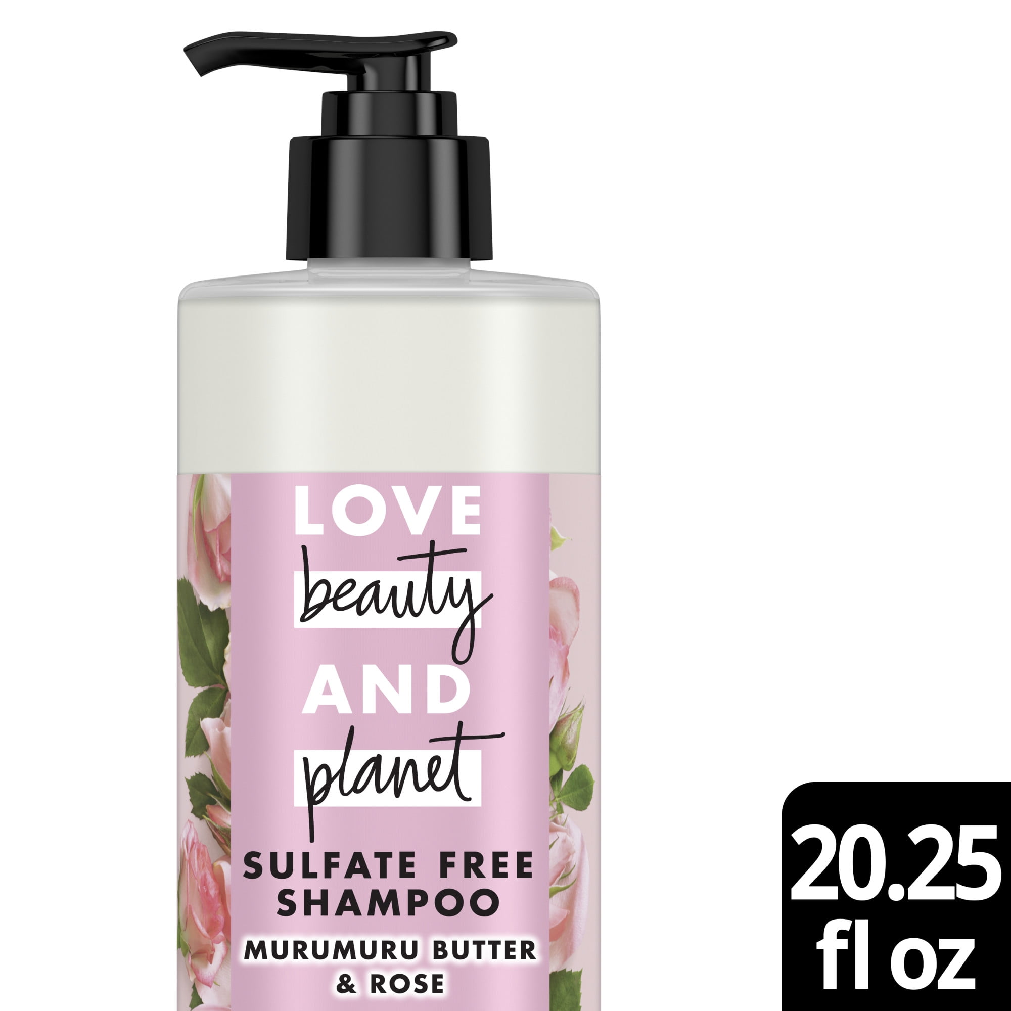 Love Beauty and Planet Murumuru Butter & Rose Blooming Color Moisturizing Shampoo 20.25 fl oz