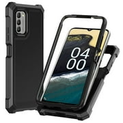 Military Grade Rugged Hybrid Case for Nokia G400 5G - Black