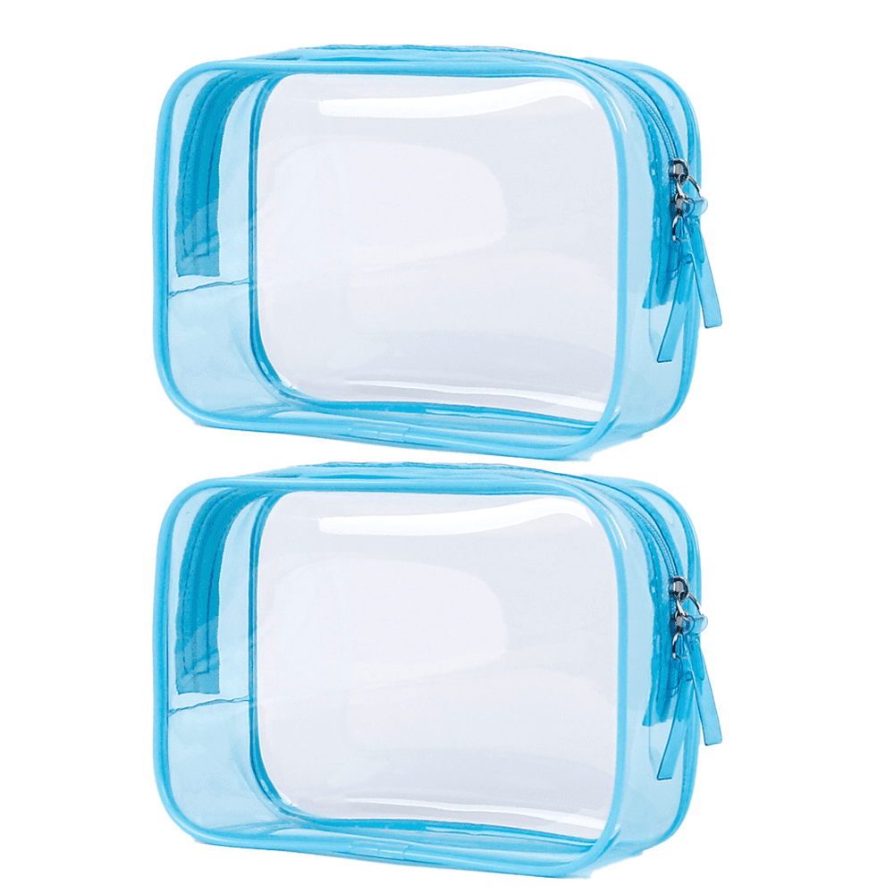 Cosmetic Wash Bag Makeup Pouch Bag Travel Transparent Toiletry Waterproof  Zipper Wash Bag Household Grooming Kit