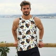 thumbnail image 5 of Rocae Rottweiler for Men's Workout Tank Top Men's Running Tank Top Dry Fit Athletic Workout Tank Tops3X-Large, 5 of 9