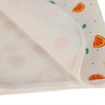 thumbnail image 2 of Waterproof, washable and breathable cotton changing mat, 80 x 100 cm, soft orange color., 2 of 3
