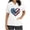 White*7 Scrub Tops for Women, variant on Yxbdin American Flag Shirts for Women 4th of July Scrub Tops Loose Fit Short Sleeve Tunic Scrub Shirt Casual Holiday Medical Nursing Uniform White*12 XXL