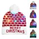 thumbnail image 2 of Gorro de Navidad tejido, llamativo, Unisex, resistente a desgarros, gorro de invierno de alce navideño, gorro con luz intermitente LED para Navidad, 2 of 5