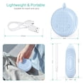 thumbnail image 5 of ORIA Portable White Noise Sound Machine, 10 Soothing Sounds, Small and Lightweight for Sleeping, Relaxation, Privacy, Study (Blue), 5 of 9