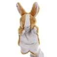 thumbnail image 1 of MOVTOTOP Jouet Lapin en Peluche Marionnette à Main Accessoire de Jeu de Rôle pour Parent Enfant Marron, 1 of 5