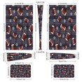 thumbnail image 3 of Football, Flowers, Stripes PS5/PS5 Slim Digital Disc Skin Sticker For Console And Controller Skins, 3 of 7