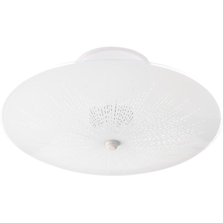 

Glomar Tony 2-Light White Flush Mount