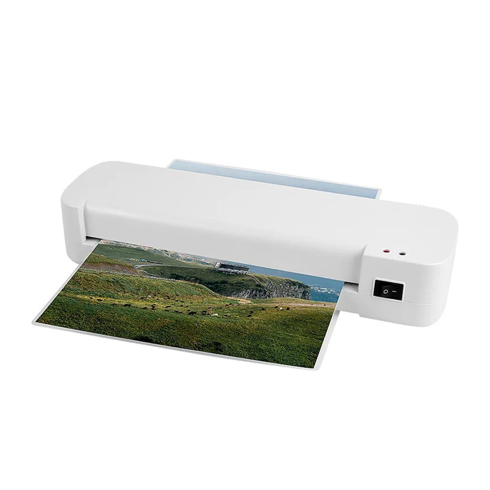 Desktop Laminator Machine Set A4 Size Hot Lamination 2 Roller System 8 Inches Max Width For Home Office School ,Easy to Use