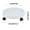 White, variant on Round Rolling Plant Caddy, Universal Wheel Flower Pot Tray, Mobile Plant Pot Chassis, Sturdy Roller Base for Easy Moving Potted Plants Indoor and Outdoor Decoration