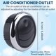thumbnail image 4 of Knob Style 75MM A/C Air Conditioning Outlet Vent (Φ 87 / 75/22mm) for RV Bus Car Boat, 4 of 5