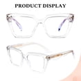 thumbnail image 4 of Gafas de bloqueo de luz azul JFXQDR TR90 Cat Eye para mujer, 4 of 6