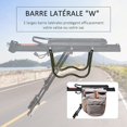 thumbnail image 4 of Bike Rear Rack - Universal Bike Rack - Adjustable Bike Storage - Black, 4 of 5