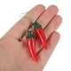 thumbnail image 2 of 1 par de pendientes de chile pimienta aretes de pimiento para niñas pendientes colgantes joyas de oreja de moda, 2 of 8