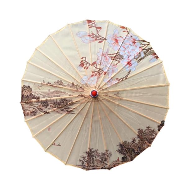 Sombrillas de papel al óleo chinas y japonesas para fiestas de disfraces. J
