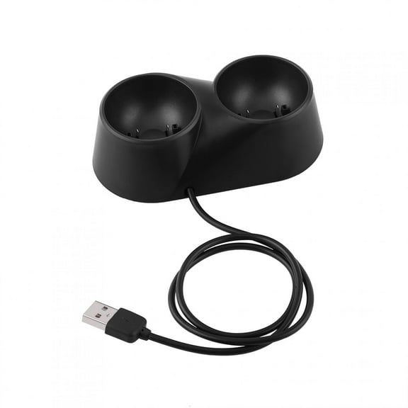 Zaqw Controller Charger for  VR,Dual Charger Dock Charging Station Stand For  VR Remote Controllers, Controller Charger Station for  VR