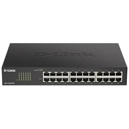 UPC: 0790069451775 | D-Link – DGS-1100-24V2 – D-Link DGS-1100-24V2 Ethernet Switch – 24 Ports – Manageable – 2 Layer Supported – Twisted Pair