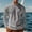 Gray, variant on Zylanna Men's Long Sleeve T-Shirts, Solid Color Crew Neck Homewear Fleece Lined Casual Tops for Men White