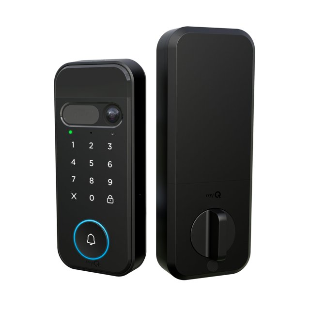 Cerradura inteligente CHAMBERLAIN myQ Secure View 3 en 1 2K HDR